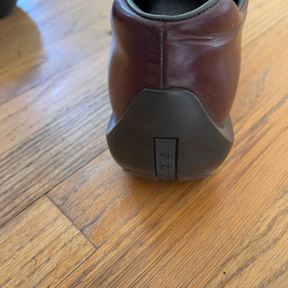 Prada Dress shoes Raised sole Burgundy size 10.5 US - Picture 3 of 3
